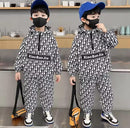 Boys Sweatshirts + Pants Kids Tracksuits 2pcs/set Spring Autumn Cotton Pullovers Outfits Children Formal Party Clothes    X4646482 - TUZZUT Qatar Online Shopping
