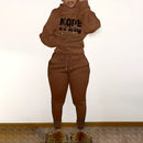 2 Pcs Women's Long Sleeve Pants Set 477714 -  L - TUZZUT Qatar Online Shopping