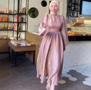 New Lantern Sleeve Long Sleeve Carved Slims Dresses    555058 - TUZZUT Qatar Online Shopping