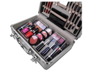 Miss Young MC1157 Make-Up Kit Suitcase with Cosmetics, Brushes, Eyeshadow & Mirror - TUZZUT Qatar Online Shopping