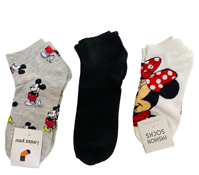 3pair Mickey mouse Socks S1724848