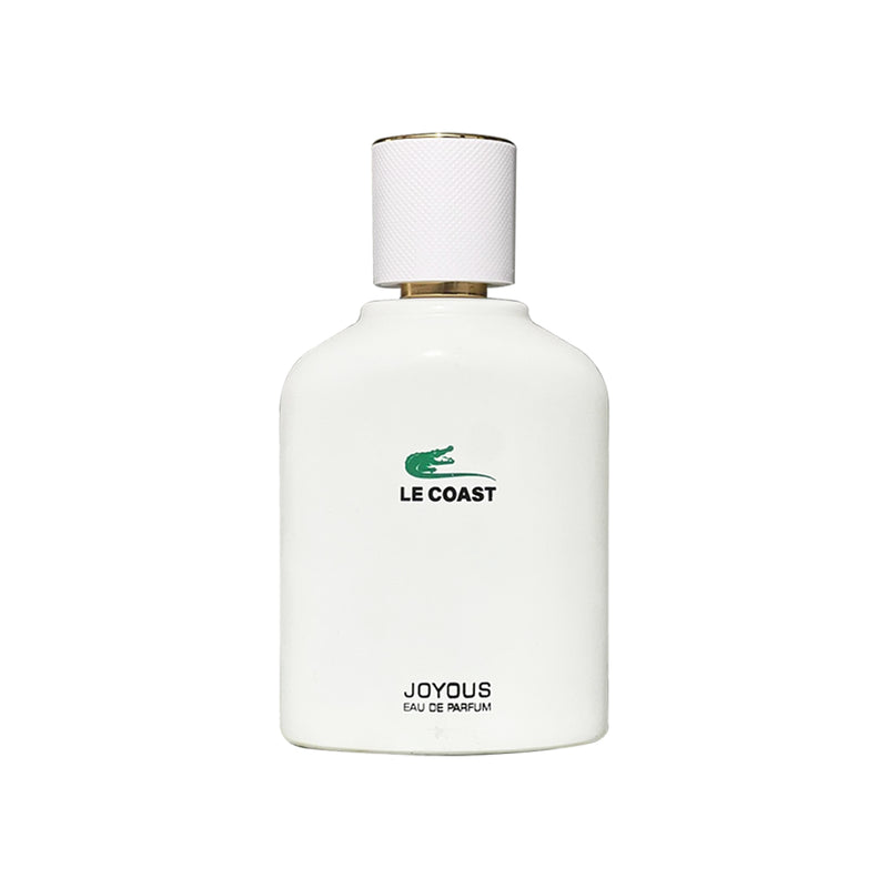 LE COAST 100ml EDP Perfume by Joyous | Inspired by Lacoste L.12.12 White Blanc - TUZZUT Qatar Online Shopping