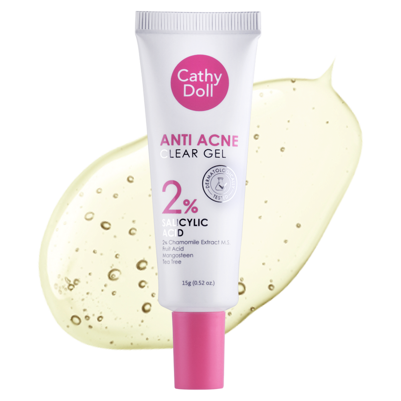 Cathy Doll Anti Acne Clear Gel 2% Salicylic Acid (15gm)
