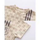 Boys Outfit Stylish Short Sleeve Polo Shirt Casual Wear 1551967-1551973 - TUZZUT Qatar Online Shopping