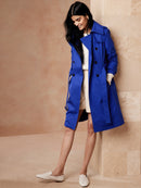 Windbreaker Autumn Winter Women Lapel Double Breasted Trench Coats Office Long With Belt Lining Korean Fashion Clothing 26820 - Tuzzut.com Qatar Online Shopping