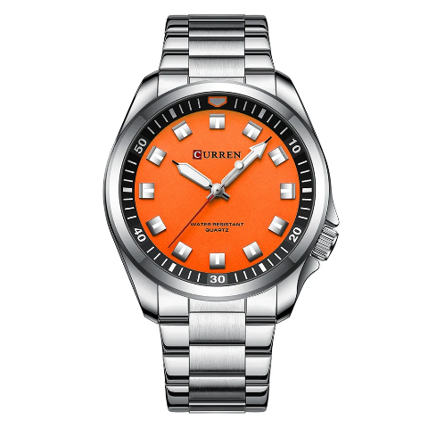 CURREN Stainless Steel Watch W6376 CURREN Stainless Steel Watch W6376