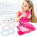Shining Diamond Bling Bling Hair Gem Stamper and Refill Set MT-32