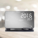 4 in 1 Wireless Fast Charging Dock Station Desktop LED Digital Alarm Clock - TUZZUT Qatar Online Shopping