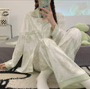 Women's Pajama Set Long Sleeve Sleepwear   522430 - TUZZUT Qatar Online Shopping