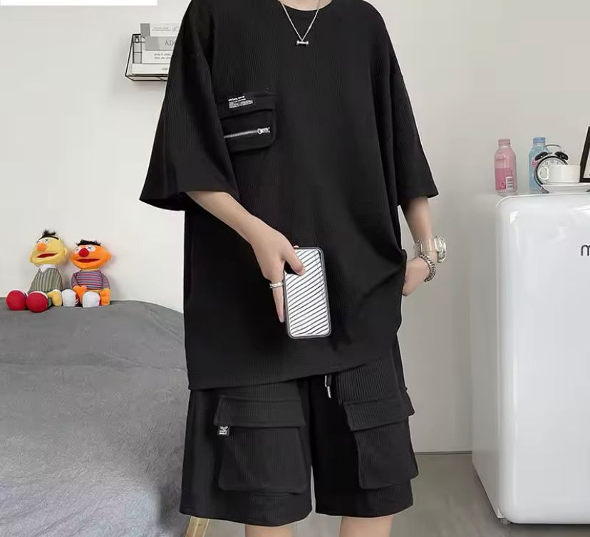 T-shirt Multi-pocket Shorts Casual Wear 433947 T-shirt Multi-pocket Shorts Casual Wear 433947