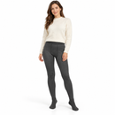 Women’s Charcoal Fleece-Lined Footed Winter Thermal Leggings 27434 - 50kg-180kg