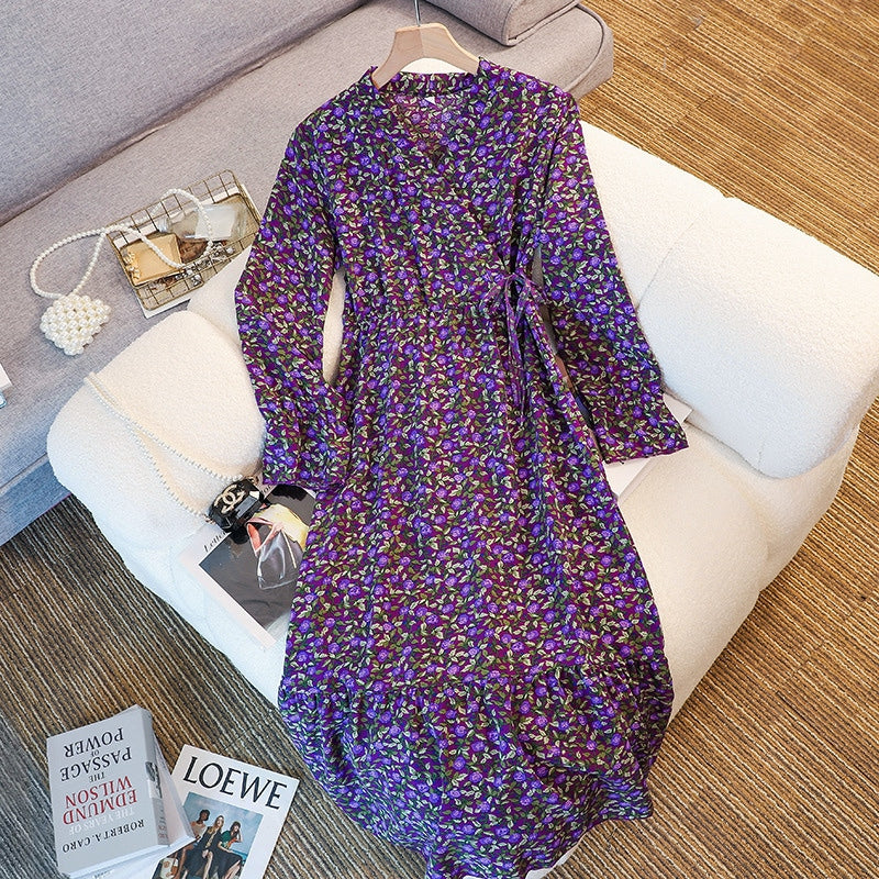 Women's Long Sleeve Tea Dresses XL 349060