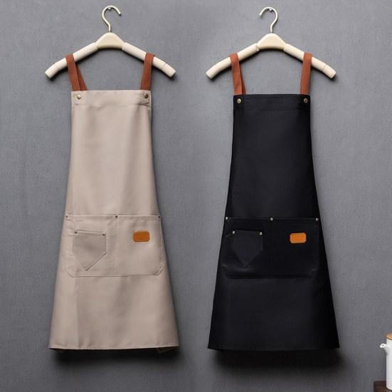 New Fashion Kitchen Aprons for Woman Men Chef Work