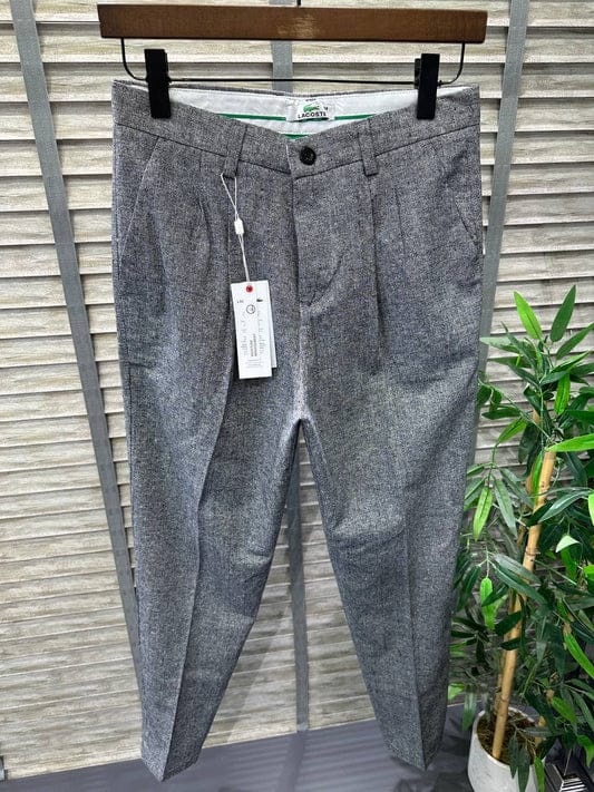 Gray Slimfit Pants For Men MSS322