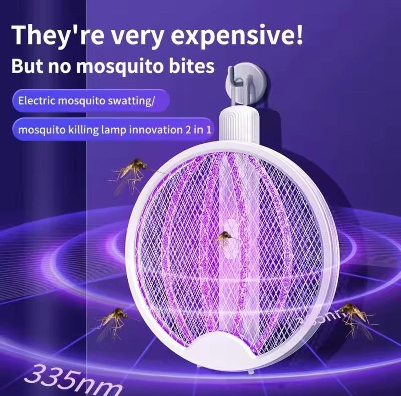 Foldable Electric Mosquito Swatter - TUZZUT Qatar Online Shopping