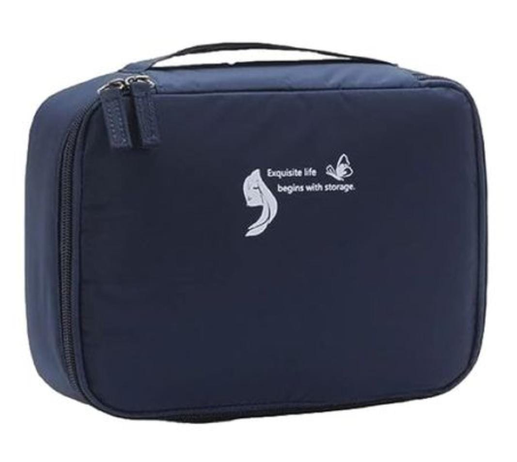 Cosmetic Organizer Bag with Pouch, Makeup Pouch for Home and Travel 435177 -=- Cosmetic Organizer Bag with Pouch, Makeup Pouch for Home and Travel 435177 -=-