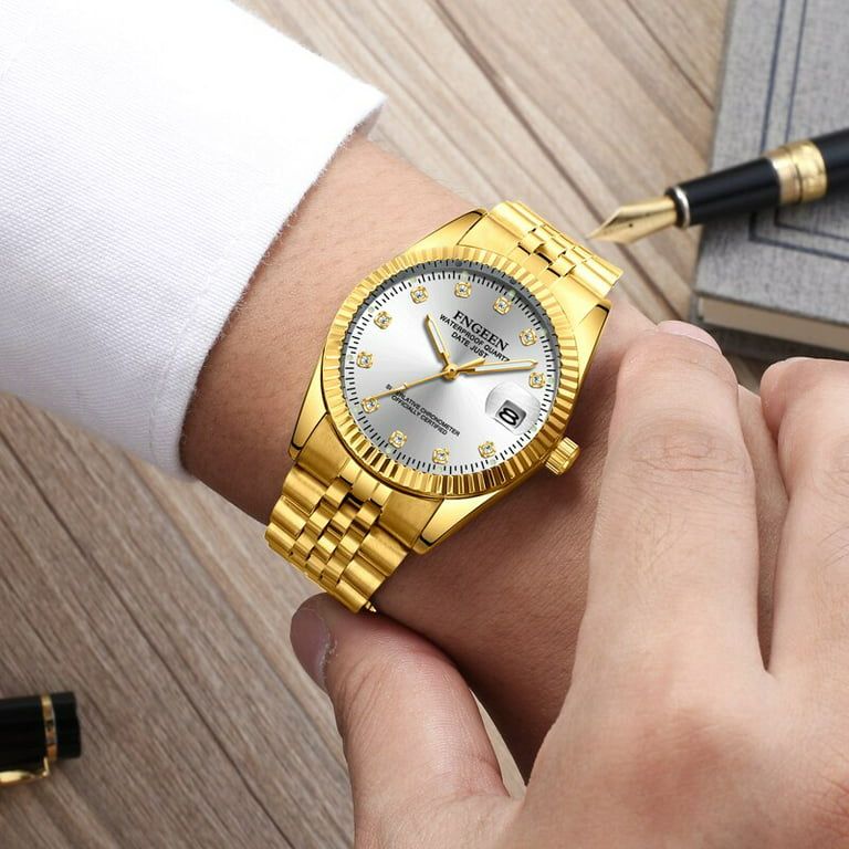FNGEEN Fashion Luxury Couple Watches 2 Pieces S2283825 - Tuzzut.com Qatar Online Shopping