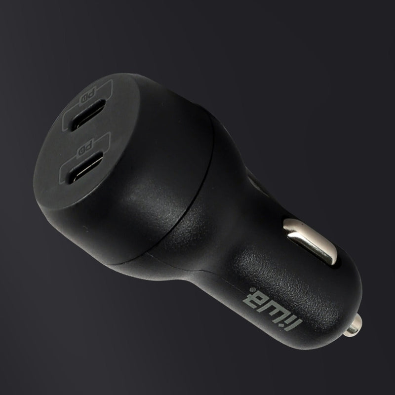 Liwa Dual PD Car Adapter 40W /CC108R - TUZZUT Qatar Online Shopping