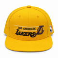 Yellow Los Angeles Lakers Snapback Cap MF 1919