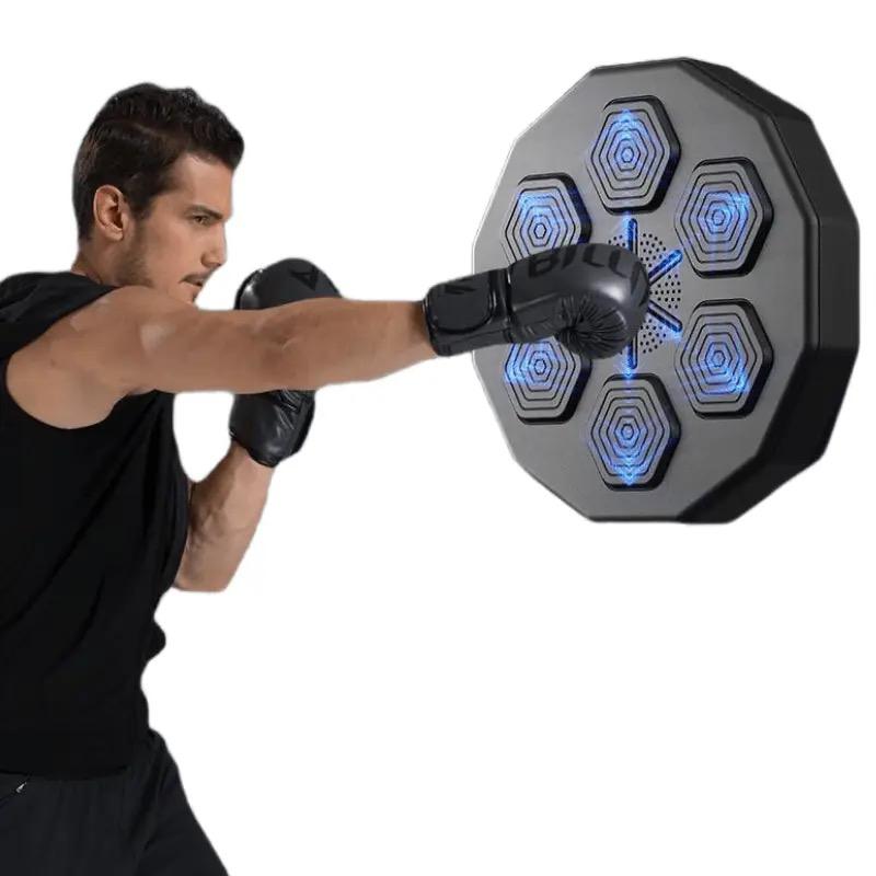 Wall Mounted Dummy Musical Light Training Punch Kick Machine Wall Mounted Dummy Musical Light Training Punch Kick Machine