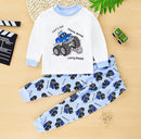 Kids Winter Autumn T shirts Tops+Pants Sets   1565149 - TUZZUT Qatar Online Shopping