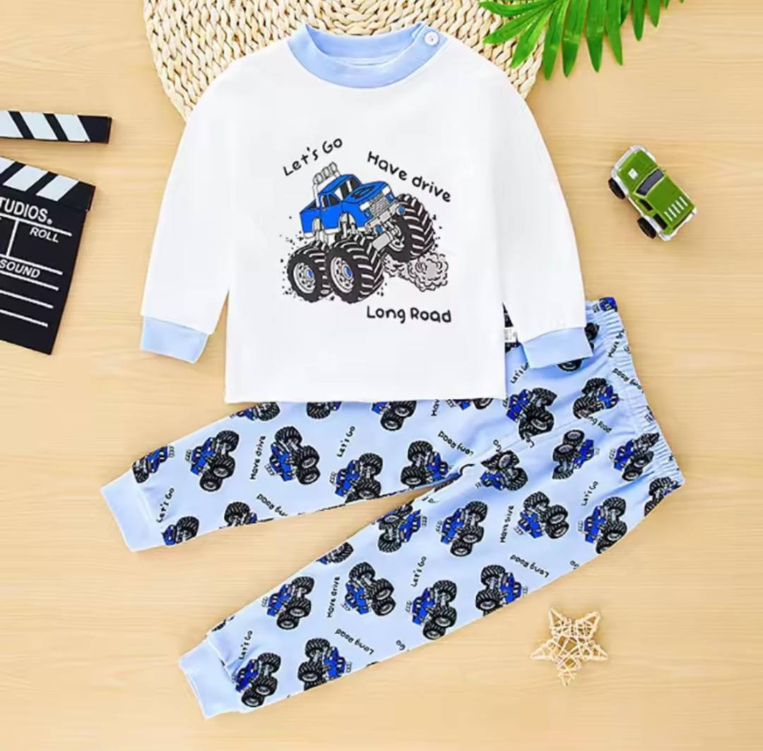 Kids Winter Autumn T shirts Tops+Pants Sets 1565149