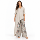 Long tunic tops with floral trousers MC-A3