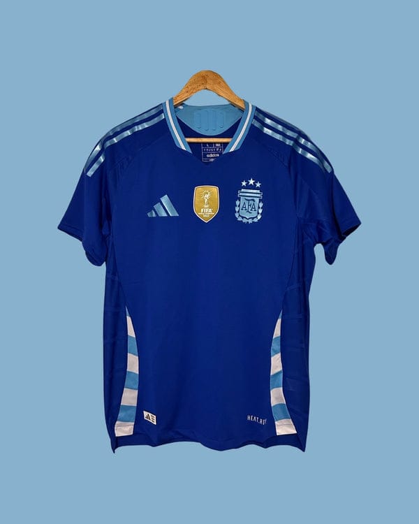 Authentic Argentina 2024 World Champions Heatrdy Football Shirt 3🌟XL  603701 - TUZZUT Qatar Online Shopping
