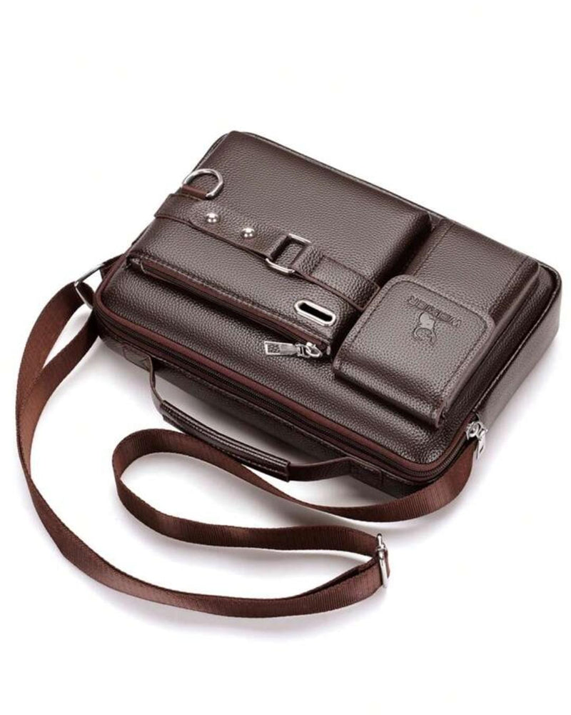 New  Luxury PU Leather  Mens Bag  -  B 188357