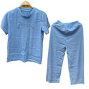 Women Trendy Round Neck Summur Crop Co-ord Set - TUZZUT Qatar Online Shopping