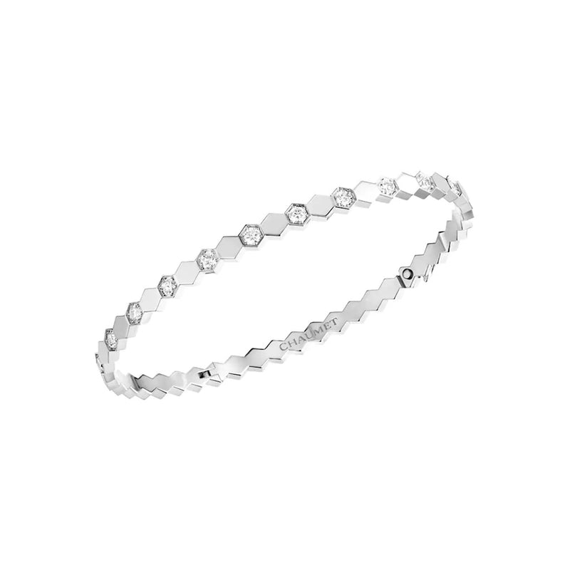 Bee De White Gold Diamonds Bracelet DN2124 - TUZZUT Qatar Online Shopping