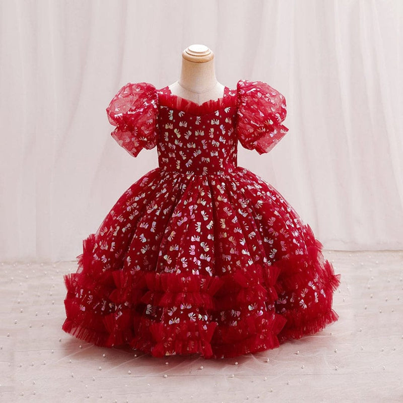 Girls  Princess Style Summer Dress   S5126064 - TUZZUT Qatar Online Shopping