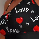 2 Pcs Women 's Sleeveless Sexy Lingerie Set L 457407 - TUZZUT Qatar Online Shopping