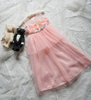 Tween Girl Formal Dress Featuring Satin Fabric, Mesh And 3D Flower Embellishments, Suitable For Hosting Evening Parties  S4977378 - TUZZUT Qatar Online Shopping