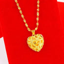 Heart Necklaces For Women Girls Jewellery Gifts Love Charm Pendant Chain Bridal S4886973 - Tuzzut.com Qatar Online Shopping