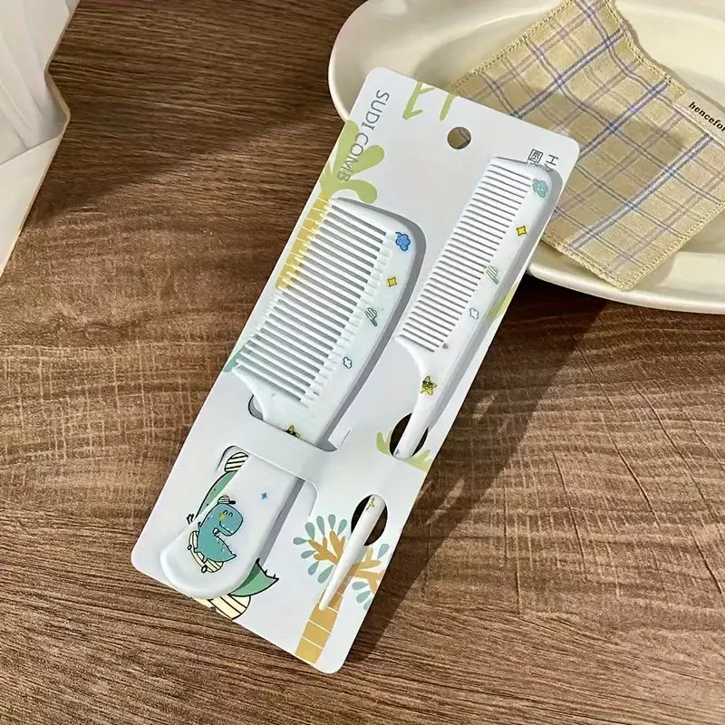 Kids 2pcs Hair Styling Comb Set 1540046 - TUZZUT Qatar Online Shopping