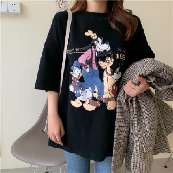 Women's Short Sleeve Cartoon/Anime T-Shirts 547710 M Women's Short Sleeve Cartoon/Anime T-Shirts 547710 M