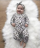 Newborn Baby Girl Romper 2Pcs Jumpsuit  S5119326 - TUZZUT Qatar Online Shopping