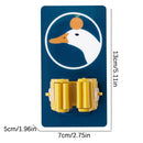 Wall Mounted Broom Clip Mop Grippers 2pcs 1557600 - TUZZUT Qatar Online Shopping