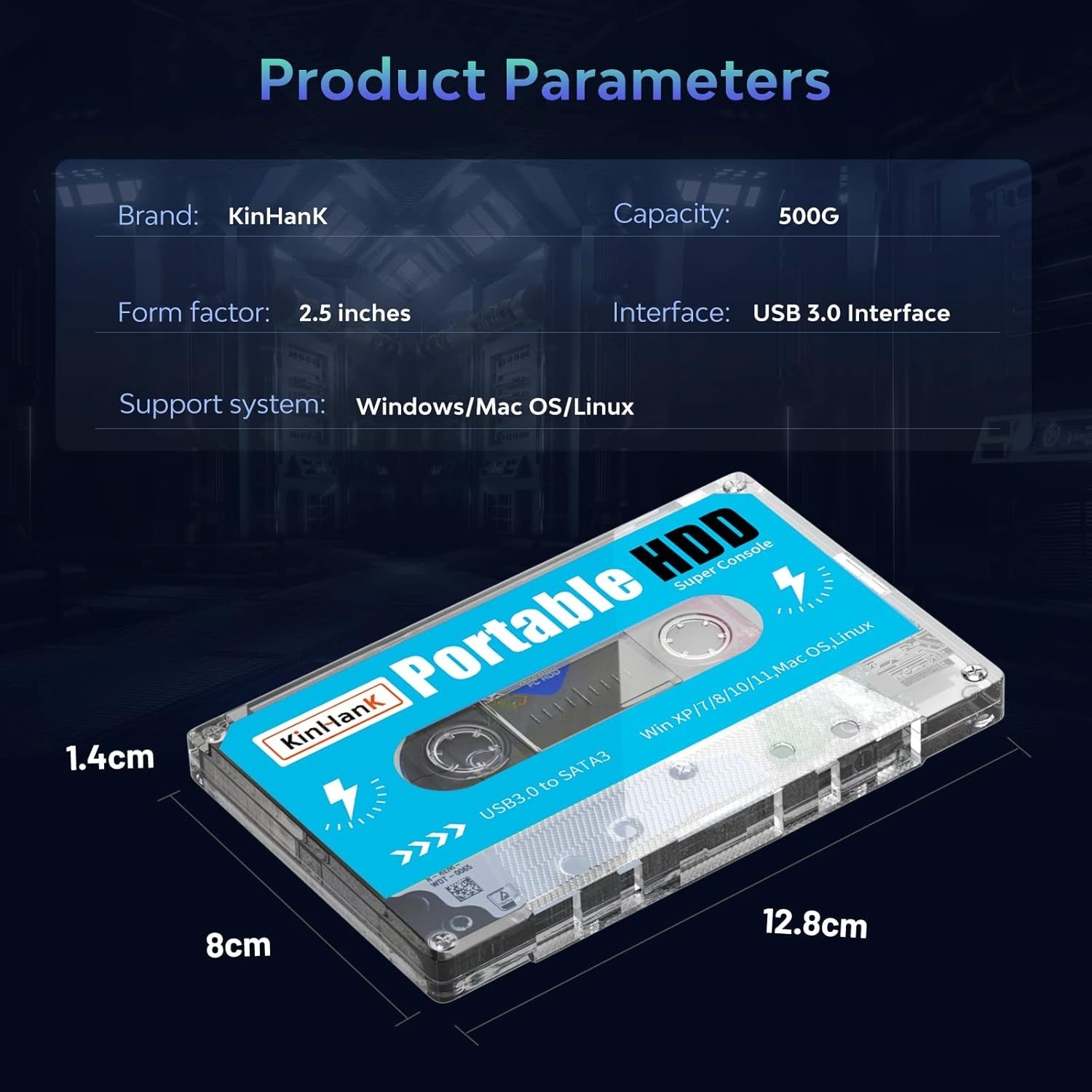 Kinhank 500G HDD Portable Game Drive 7357 Kinhank 500G HDD Portable Game Drive 7357