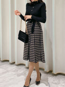 Women's Long Sleeve Sweater Dresses 478258 - TUZZUT Qatar Online Shopping