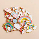 40 Pcs Enamel Cute Rainbow Cloud Charms Pendants  X 2753149 - Tuzzut.com Qatar Online Shopping