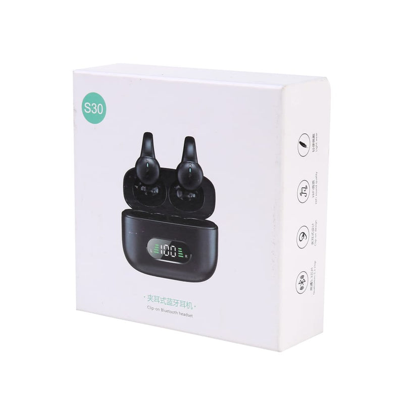 S30 Bluetooth Wireless Clip-on Earbuds