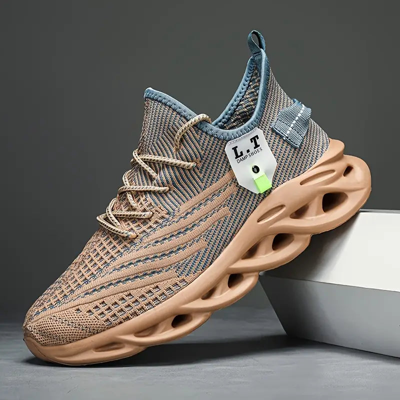 Breathable Lace Up Non-Slip Shoes 7509 - TUZZUT Qatar Online Shopping