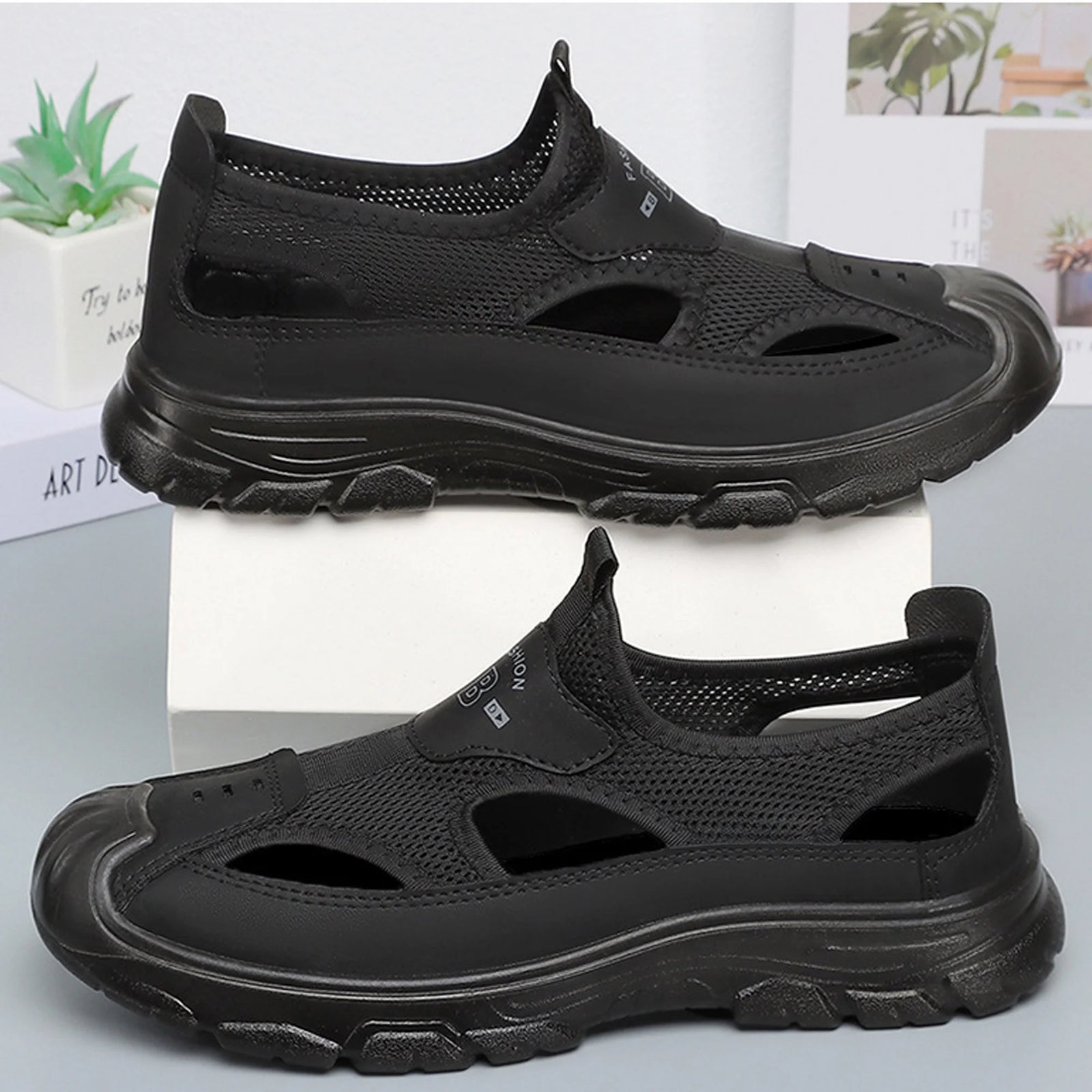 Men's Closed Toe Sandals BS72 Men's Closed Toe Sandals BS72