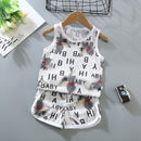 Baby Boys 2Pcs Sleeveless Tank Tops Casual Set   1616329 - TUZZUT Qatar Online Shopping