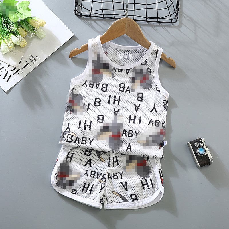 Baby Boys 2Pcs Sleeveless Tank Tops Casual Set   1616329 - TUZZUT Qatar Online Shopping