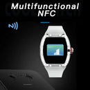 YD5 SMART WATCH Crystal Case Smart Watch YD5 NFC Functional Dynamic Dial - TUZZUT Qatar Online Shopping