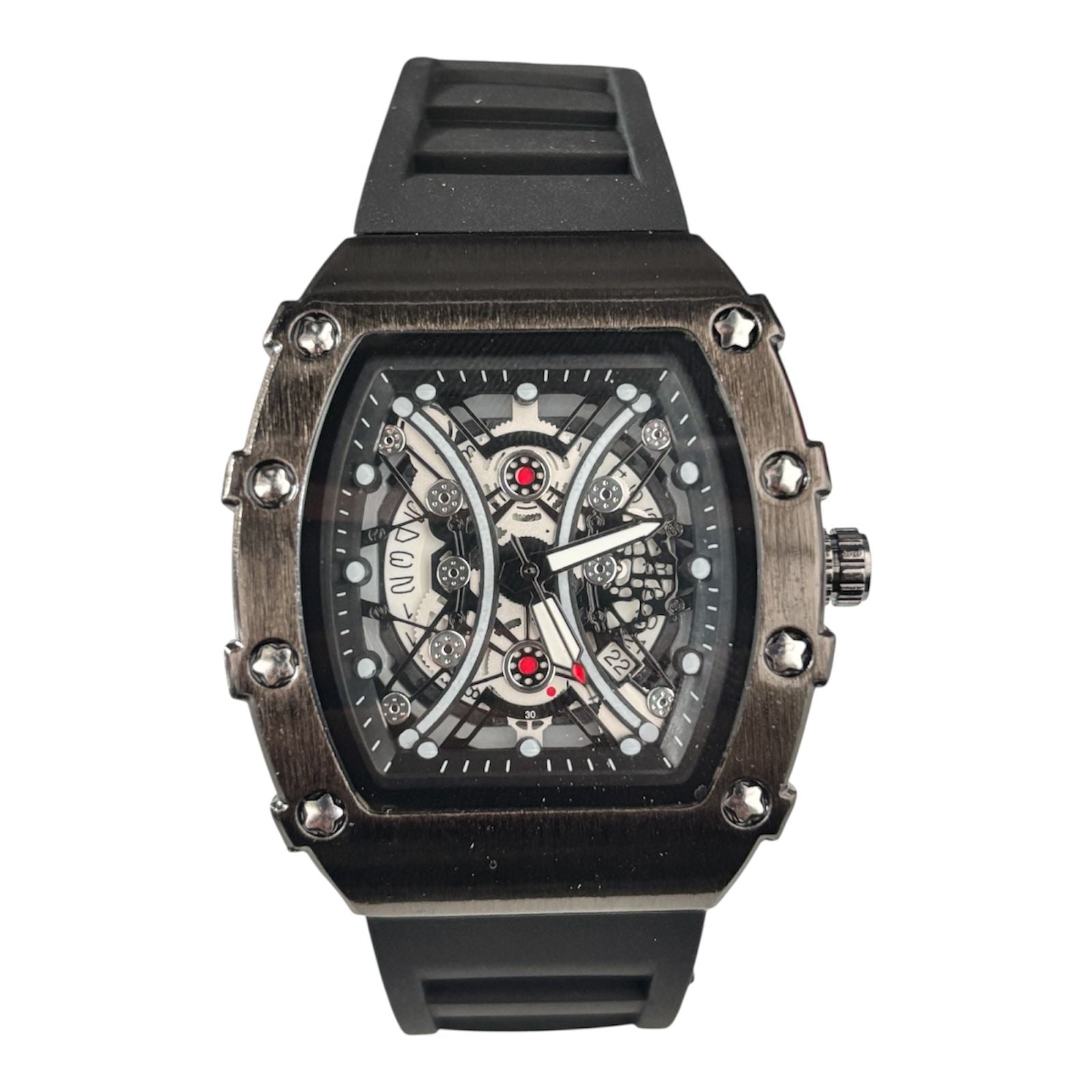 Luxury Leather Strap Mens Watch B-295756 Luxury Leather Strap Mens Watch B-295756