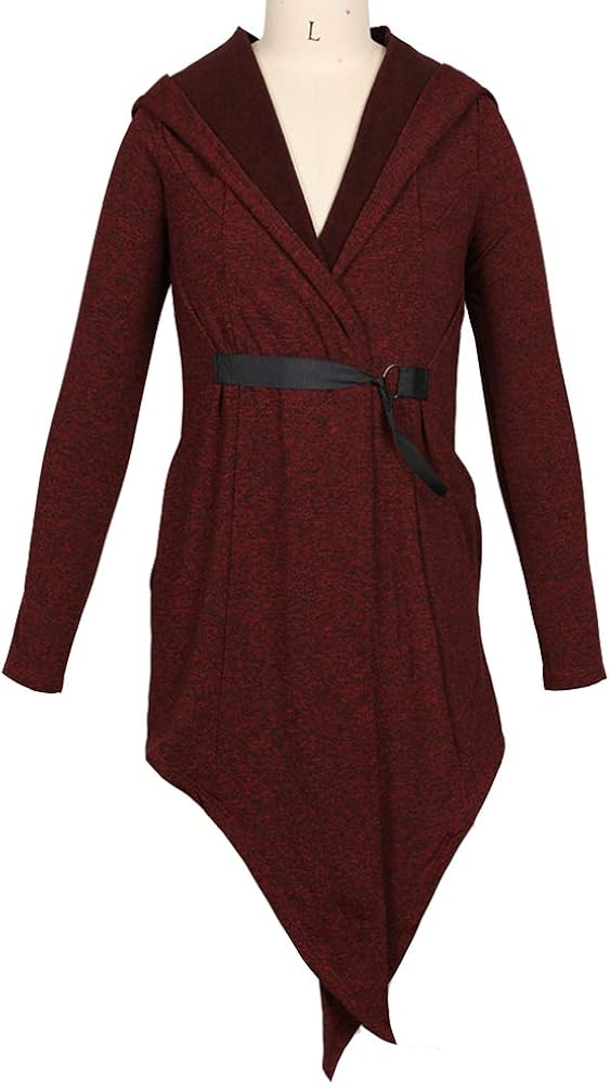 Men's Clothing Long Sleeve Sweatshirt Hoodie Cardigan Hooded Loose Cloak Outerwear   B92440 - TUZZUT Qatar Online Shopping